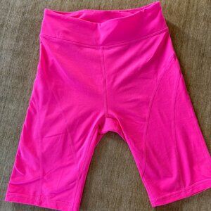 Free People Movement Biker Shorts Pink Small Like New